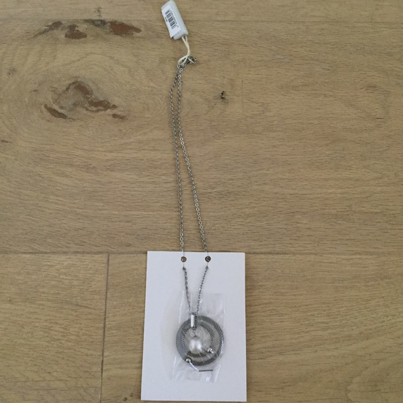 NWT Morellato Birmana Silver Pearl Necklace - Picture 3 of 4